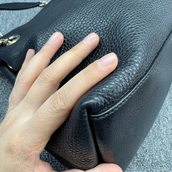 Gucci Soho Leather Shoulder Bag 680-040925 - Picture 9 of 16